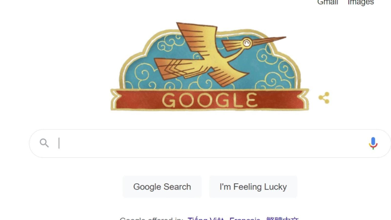 Google Doodle mừng ngày Quốc khánh Việt Nam