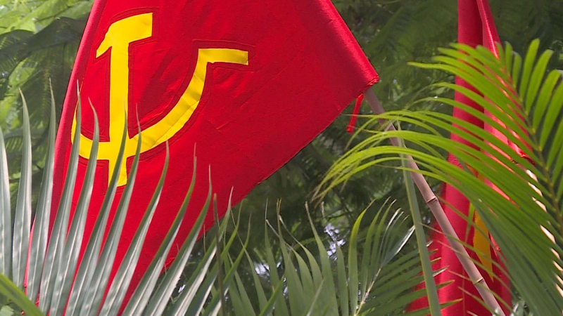 Màu cờ Tổ quốc ngày Quốc khánh