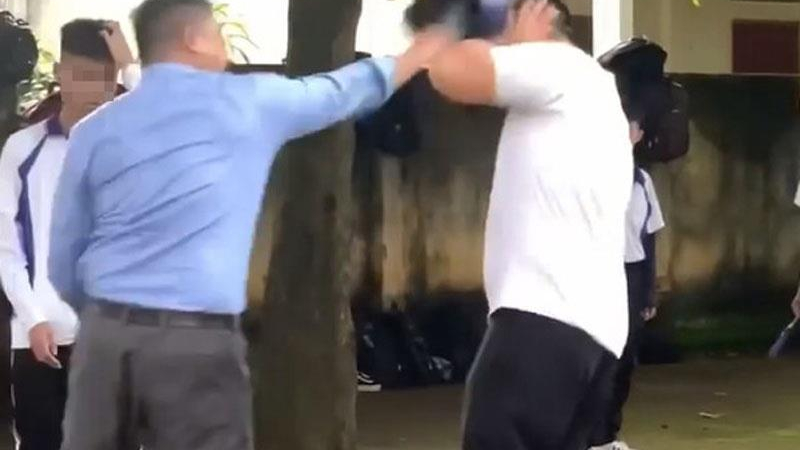 Xác minh thầy giáo đánh học sinh