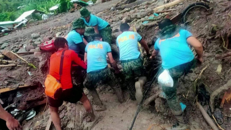 72 người thiệt mạng do bão Nalgae tại Philippines