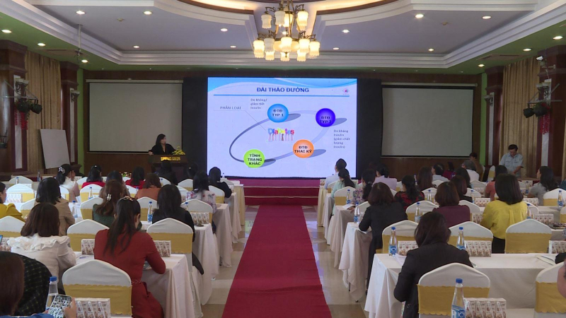 Tập huấn truyền th&ocirc;ng gi&aacute;o dục sức khỏe về dinh dưỡng
