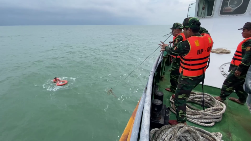 Tập huấn nghiệp vụ tìm kiếm cứu nạn, ứng phó thiên tai