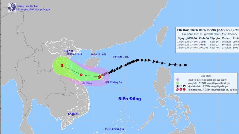 Cảnh báo nguy hiểm khi bão kết hợp với không khí lạnh