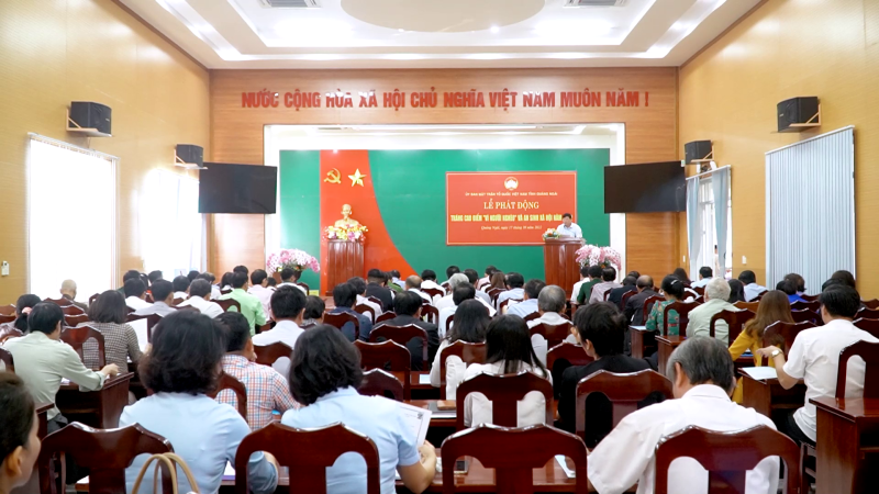 Phát động tháng cao điểm “Vì người nghèo” và an sinh xã hội năm 2022