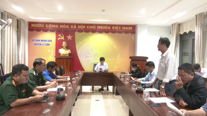 Lý Sơn họp đột xuất ứng phó sốt xuất huyết