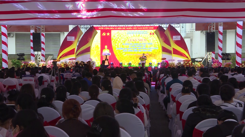 Trường Đại học Phạm Văn Đồng kỷ niệm 15 năm thành lập