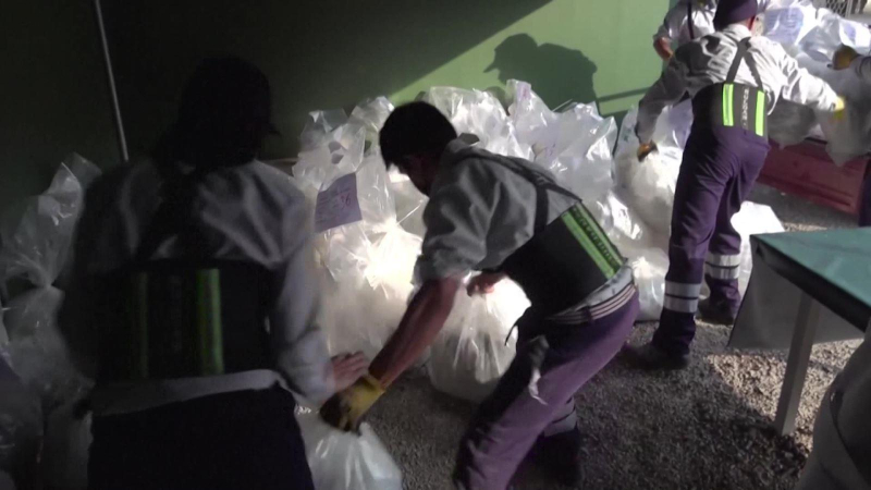 Peru tiêu hủy hơn 16 tấn ma túy