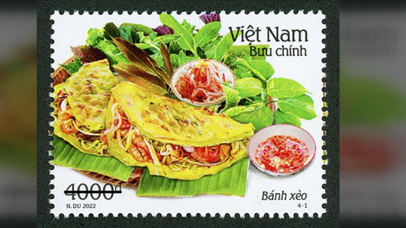 Ph&aacute;t h&agrave;nh Bộ tem "&Acirc;̉m thực Vi&ecirc;̣t Nam"