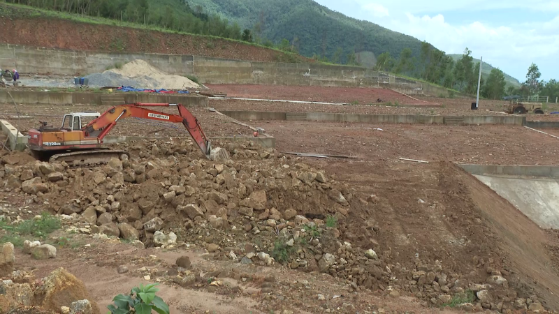 Bảo vệ công trình khu tái định cư Gò Tranh Giữa