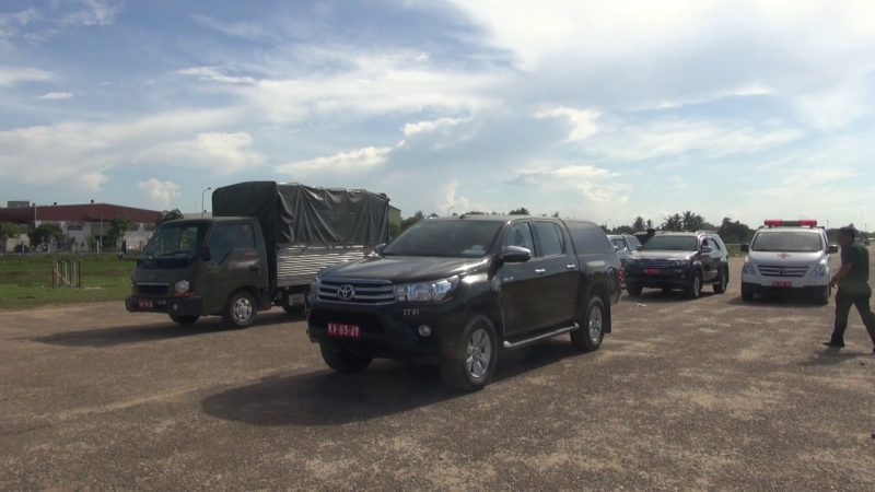 Quân khu 5 kiểm tra, kiểm định xe - máy tại Quảng Ngãi