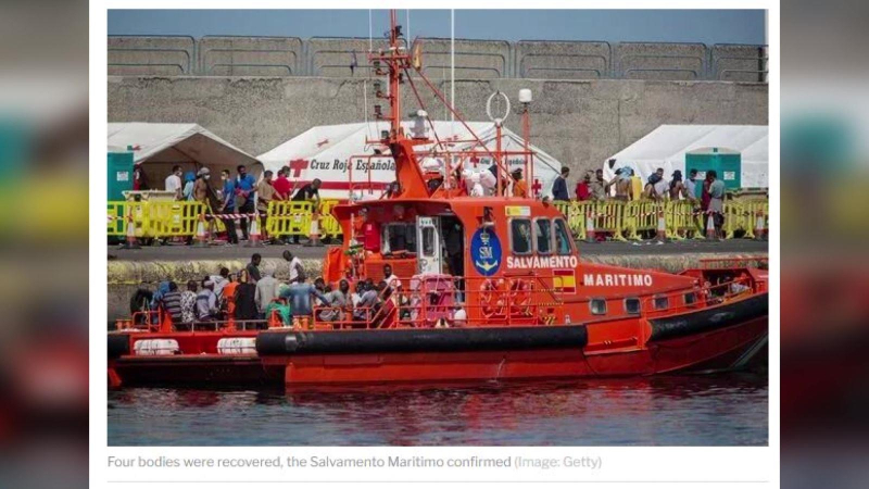 Nhiều người di cư thiệt mạng và mất tích ngoài khơi Tây Ban Nha