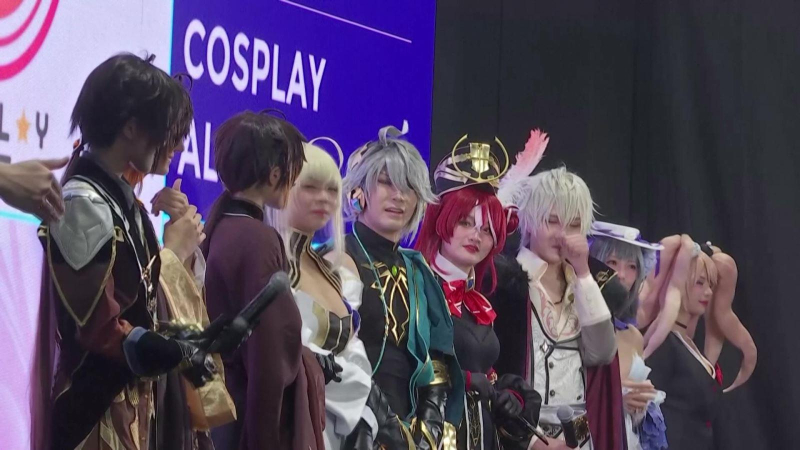 Tưng bừng lễ hội cosplay tại Singapore
