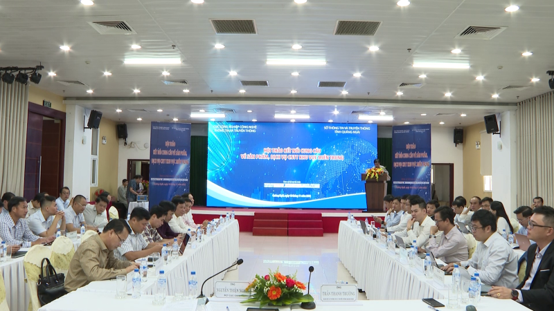 Hội thảo kết nối cung cầu sản phẩm, dịch vụ công nghệ thông tin khu vực miền Trung