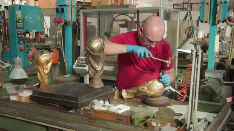 Xưởng chế tạo Cúp vàng cho World Cup 3022