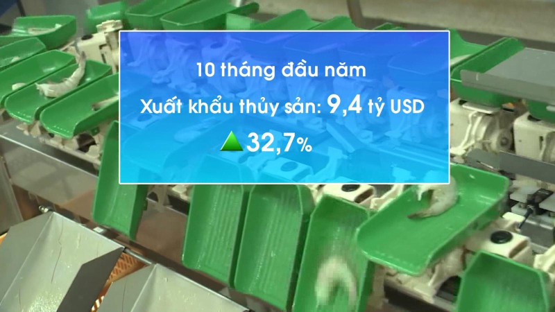 Xuất khẩu thủy sản đạt kỷ lục