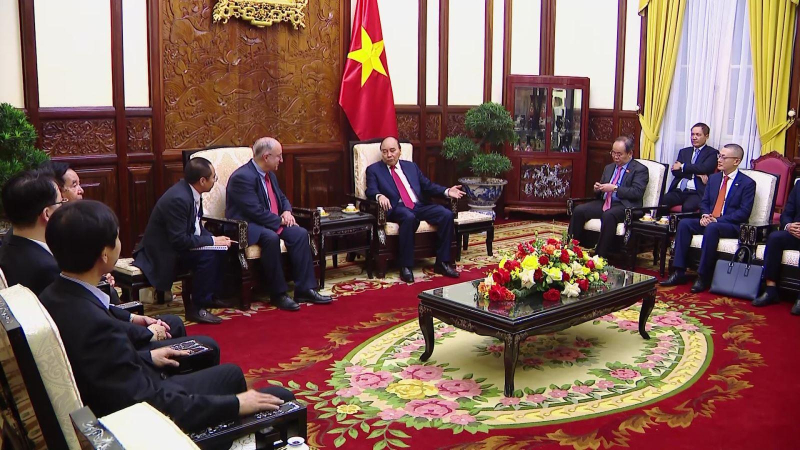 Chủ tịch nước tiếp Tổ chức Hỗ trợ Đại học Thế giới Đức