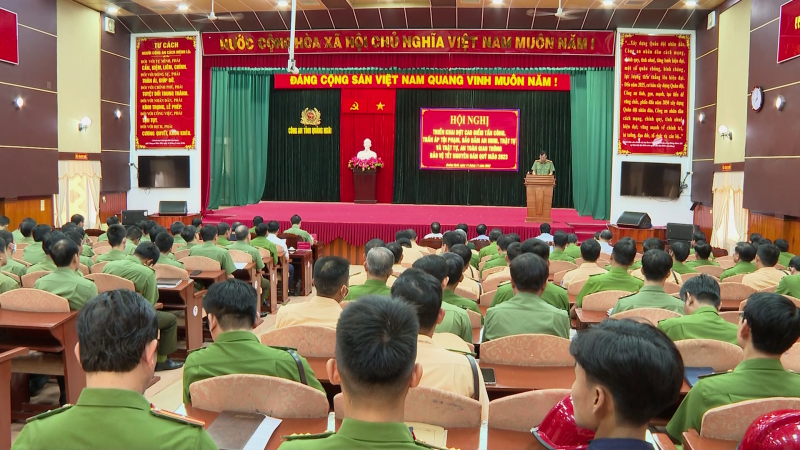 Công an Quảng Ngãi mở đợt cao điểm tấn công trấn áp tội phạm