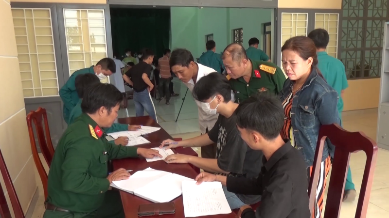 Quảng Ngãi làm tốt công tác khám tuyển nghĩa vụ quân sự năm 2023