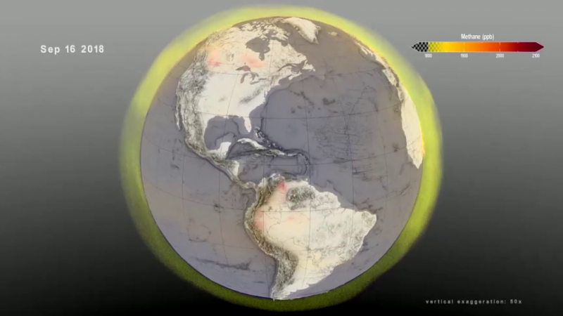LHQ ra mắt hệ thống phát hiện khí thải methane