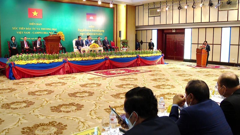Diễn đàn xúc tiến đầu tư Việt Nam - Campuchia