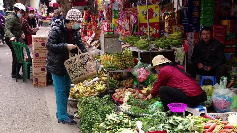Giá rau xanh khó hạ nhiệt dịp cuối năm