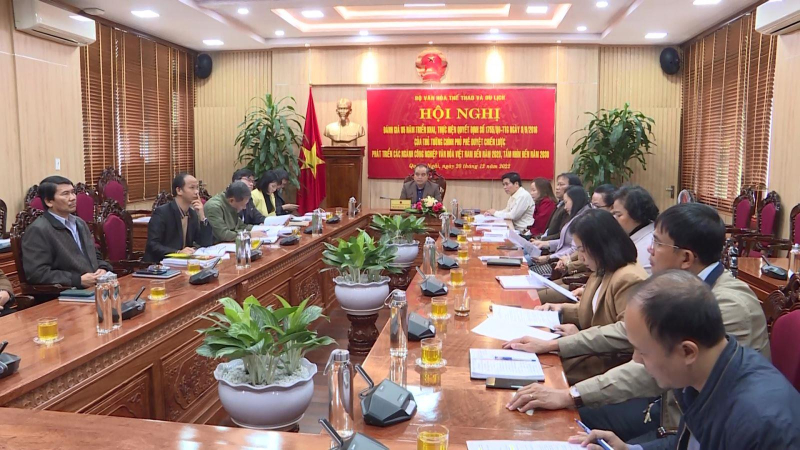 Đ&aacute;nh gi&aacute; 05 năm thực hiện chiến lược ph&aacute;t triển c&aacute;c Ng&agrave;nh C&ocirc;ng nghiệp Văn h&oacute;a Việt Nam