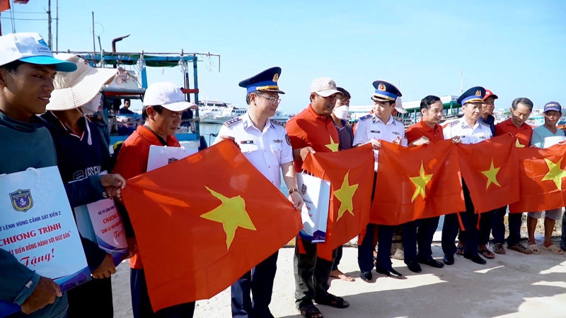 Cảnh sát biển Việt Nam xây dựng thế trận lòng dân