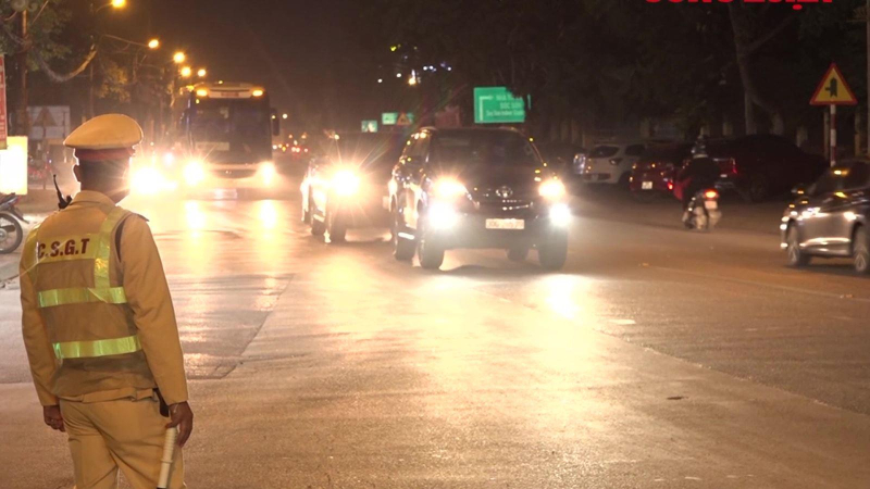 Mức phạt vi phạm nồng độ cồn khi lái xe