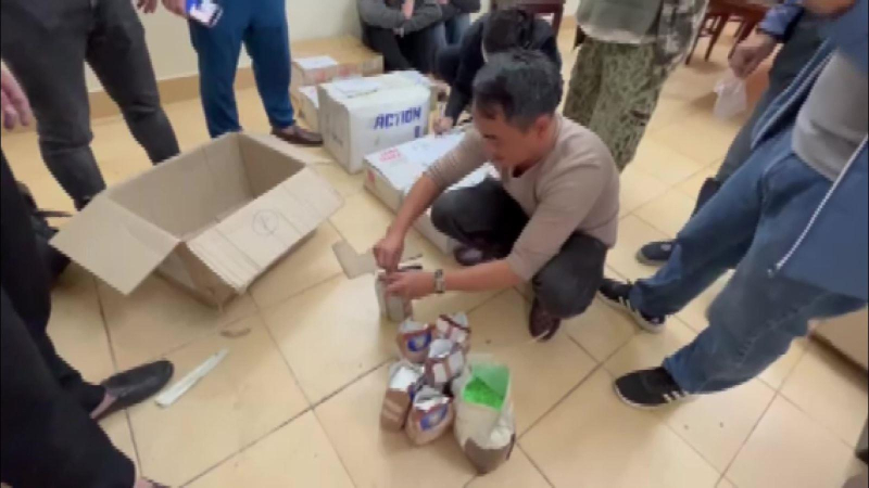 58kg ma túy ngụy trang thành kẹo socola