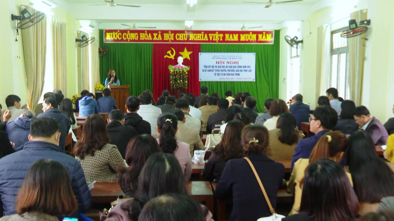 Tổng kết hội thi giáo dục an toàn giao thông năm 2022