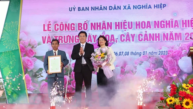 Công nhận nhãn hiệu “Hoa Nghĩa Hiệp"
