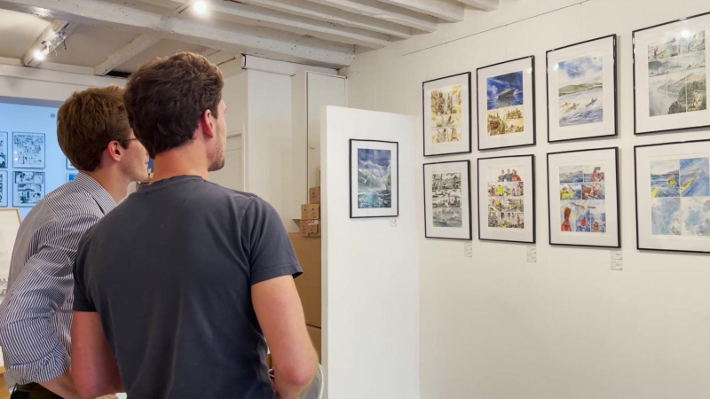 Họa sĩ trẻ Việt Nam lập nghiệp trên đất Pháp