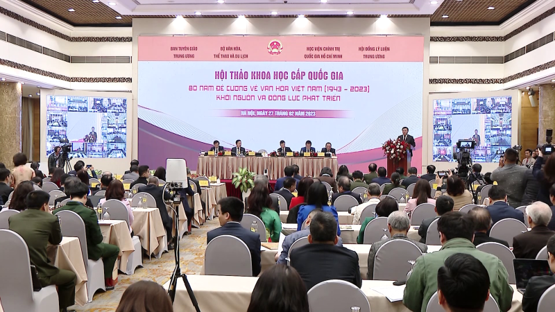 Hội thảo “80 năm đề cương về Văn hóa Việt Nam - Khởi nguồn và động lực phát triển”