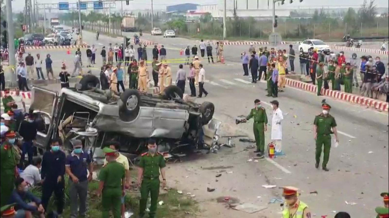 Thăm hỏi và hỗ trợ nạn nhân vụ tai nạn giao thông tại Quảng Nam