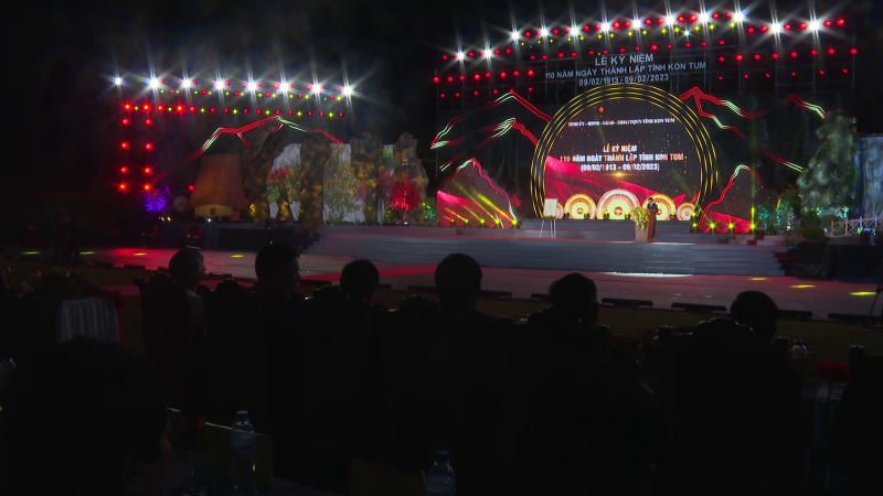 Lãnh đạo tỉnh Quảng Ngãi dự Lễ kỷ niệm 110 năm ngày thành lập tỉnh Kon Tum