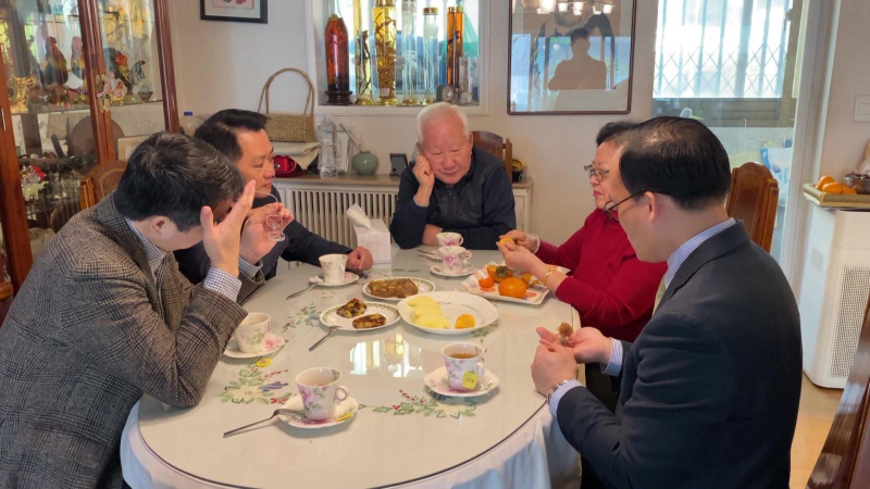 Đón xuân tại gia đình đa văn hóa Việt Hàn