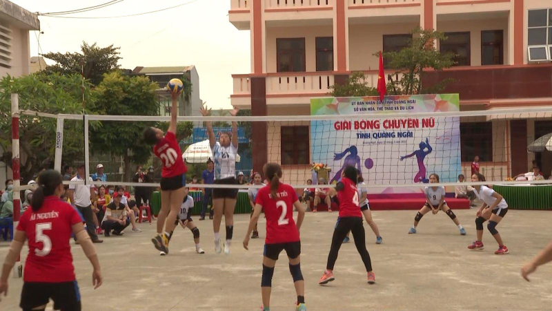 Giải bóng chuyền nữ tỉnh Quảng Ngãi năm 2023