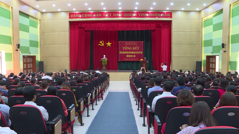 Tổng kết hội thi giáo viên dạy giỏi trung học cơ sở cấp tỉnh