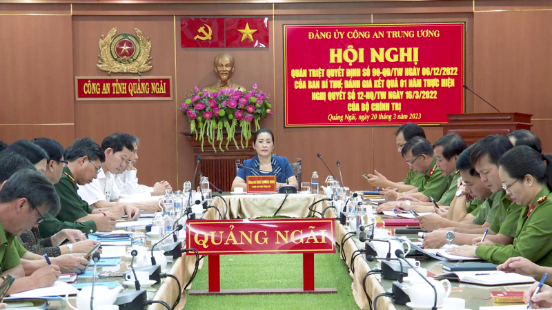 Xây dựng lực lượng công an trong sạch, vững mạnh, chính quy, tinh nhuệ, hiện đại