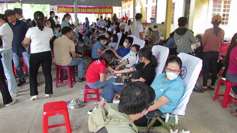 Đức Phổ hiến hơn 800 đơn vị máu