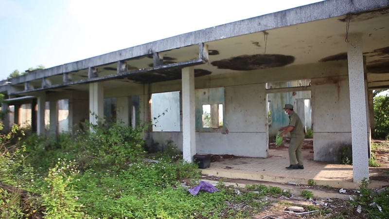 Ra qu&acirc;n t&ocirc;̉ng v&ecirc;̣ sinh, đảm bảo an ninh tr&acirc;̣t tự khu vực núi Thi&ecirc;n Bút