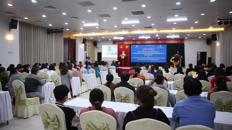 30 năm hợp tác giữa Hội Liên hiệp Phụ nữ tỉnh và Tổ chức Madison Quakers, Inc