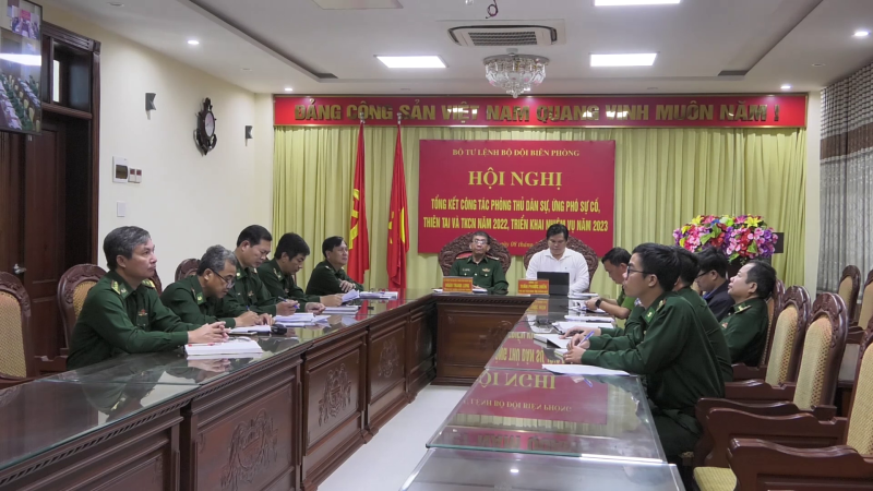 Bộ đội Biên phòng Hội nghị công tác phòng chống thiên tai