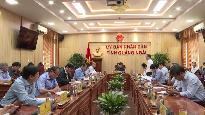 UBND tỉnh họp cho ý kiến về công tác đấu giá quyền sử dụng đất