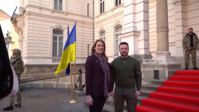 Chủ tịch Nghị viện châu Âu tới Ukraine