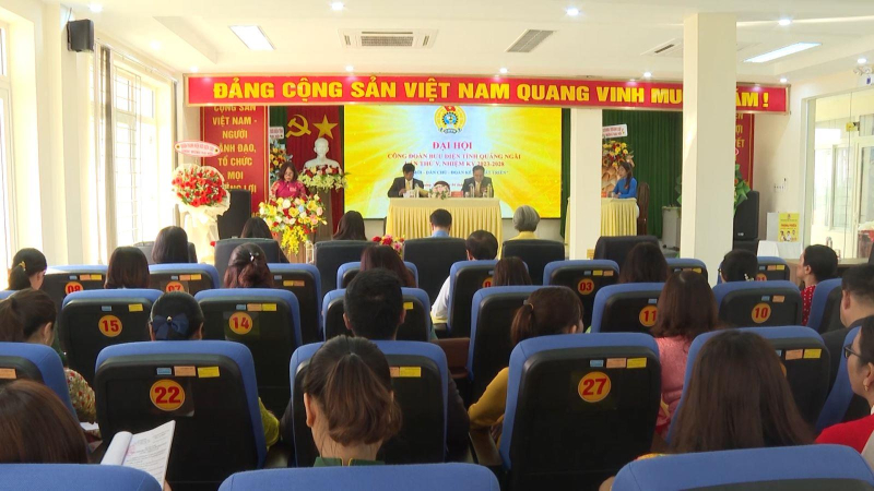 Đại hội Công đoàn Bưu điện tỉnh Quảng Ngãi