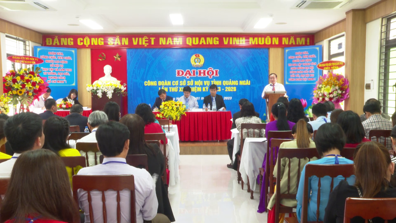 Đại hội Công đoàn cơ sở Sở Nội vụ Quảng Ngãi