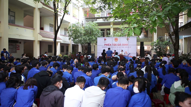 Phiên toà giả định tuyên truyền pháp luật