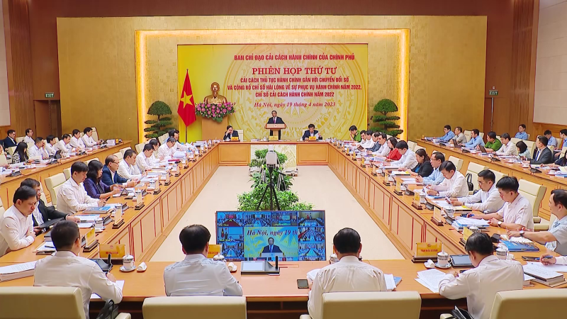 Quảng Ng&atilde;i xếp thứ 27 cả nước về chỉ số cải c&aacute;ch h&agrave;nh ch&iacute;nh năm 2022