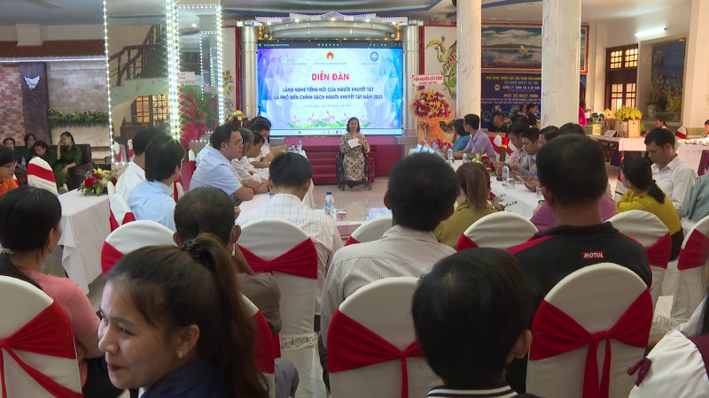 Diễn đ&agrave;n &ldquo;Lắng nghe tiếng n&oacute;i của người khuyết tật&rdquo;